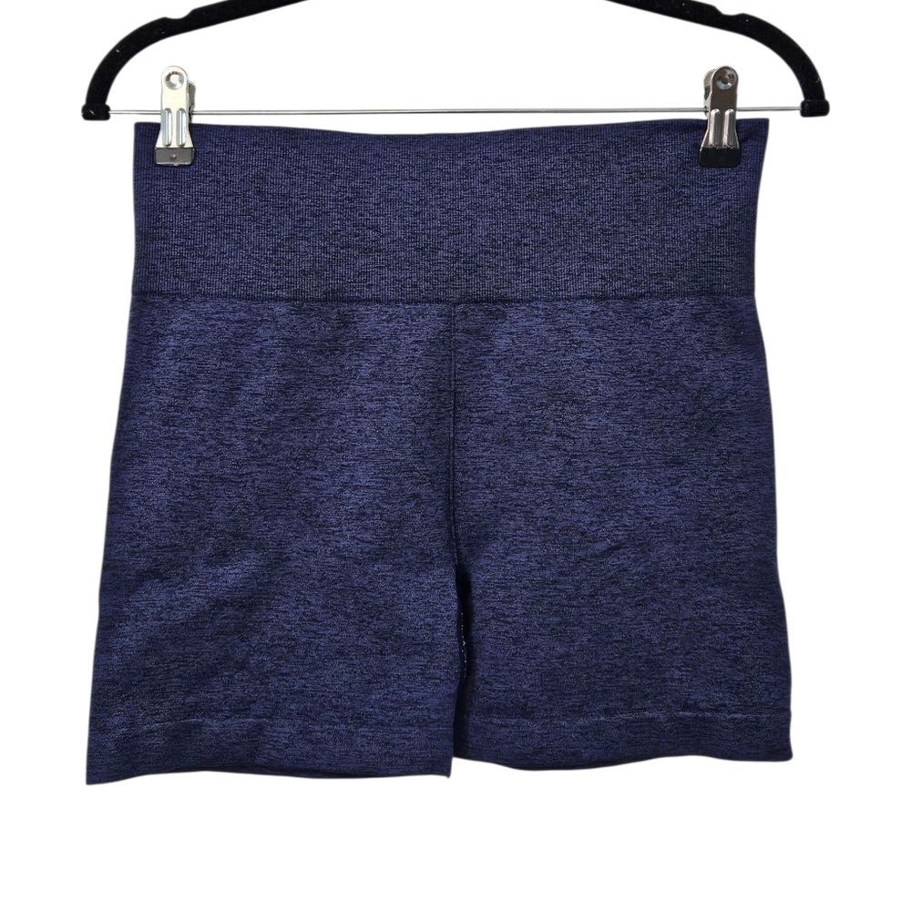 Zyia Seamless Dark Navy Hustle Shorts Size L